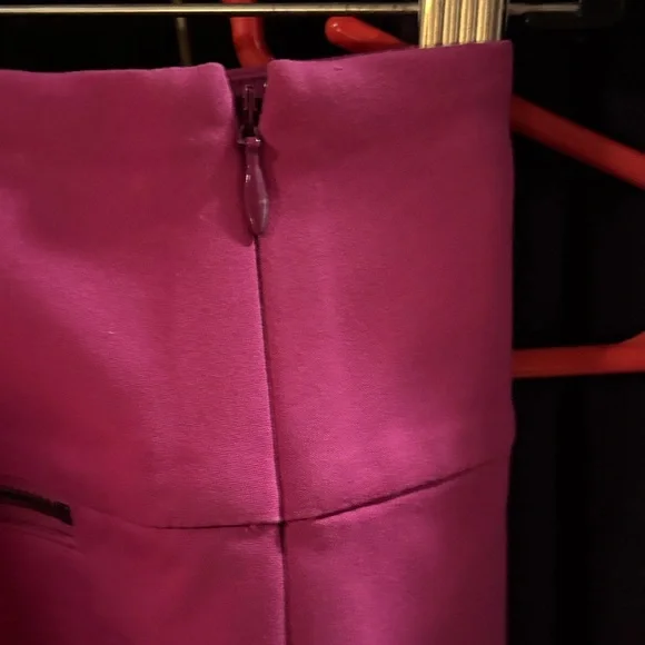 Ann Taylor Vibrant Pink Mini Skirt - Picture 4 of 4